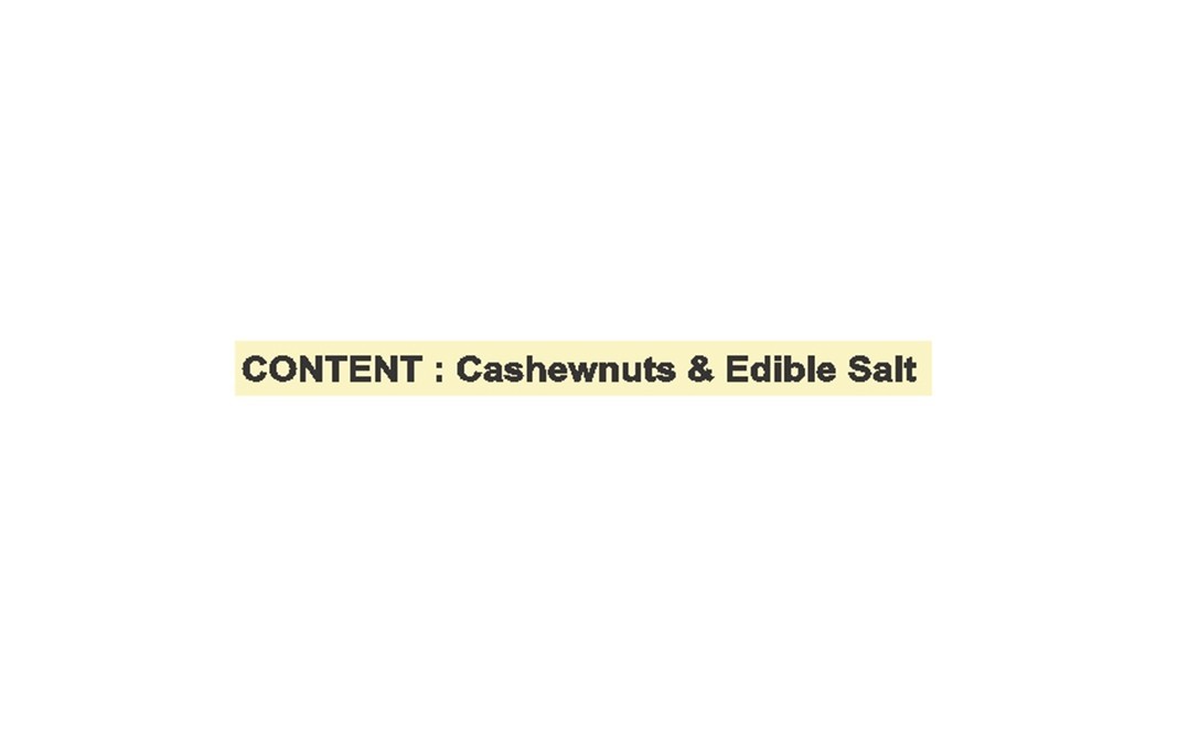 D'nature Fresh Roasted & Salted Cashewnuts    Box  200 grams